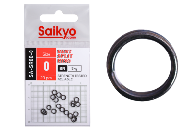 Заводное кольцо Saikyo SA-SR80-0 20шт (5кг)