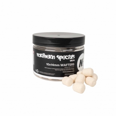 CC Moore DUMBELL WAFTERS WHITE 10X14MM