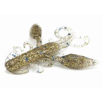Твистеры съедобные искусственные LJ Pro Series ROCK CRAW 05.10/CA35 10шт.
