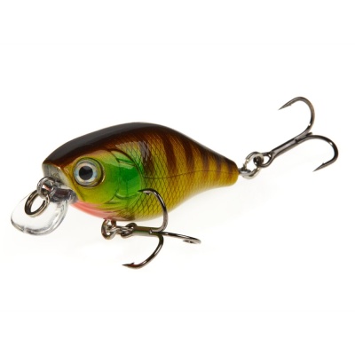 Воблер Lucky John Original CHUBBY 40F, 3.5гр, 0-0.4м, 002