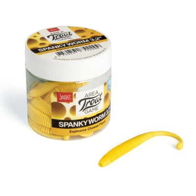 Слаги съедобные искусственные LJ Pro Series SPANKY WORM 3,2in (08.00)/101 10шт.