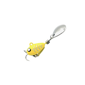 Тейл-спиннер UF Studio HURRICANE 10g Yellow Ghost
