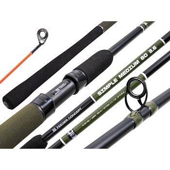 Удилище фидерное Feeder Concept Simple MEDIUM 80g 3.60m