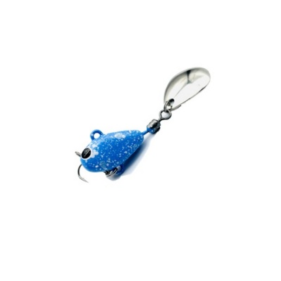 Тейл-спиннер UF Studio HURRICANE 7.5g Winter Blue