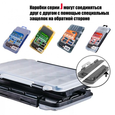 Коробка рыболов. Meiho SLIT FORM CASE J 175х105х22