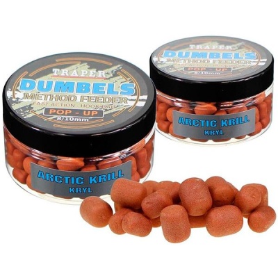 Бойлы Traper Boilies Dumbels Pop-up 8-10 мм/30 г Dzika róża (Дикая роза)