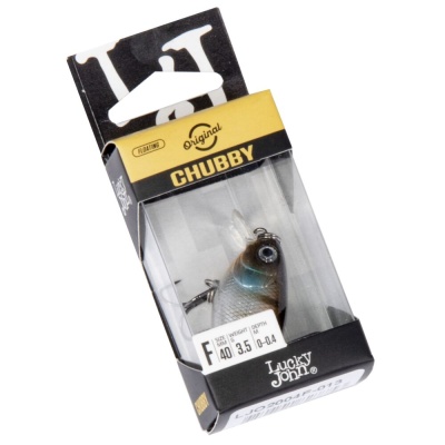 Воблер Lucky John Original CHUBBY 40F, 3.5гр, 0-0.4м, 002