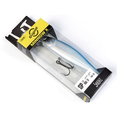 Воблер Lucky John Original MINNOW X 100SP 17гр, 0-1,5м, A67