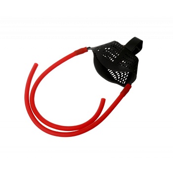 Запасная резина для рогатки FLAGMAN Strong Red Elastic With Pounch
