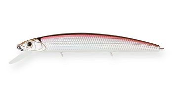 Воблер Strike Pro Montero 130SP, 20,6 гр, 1,0-2,0м, A53-EP Silver Smelt UV