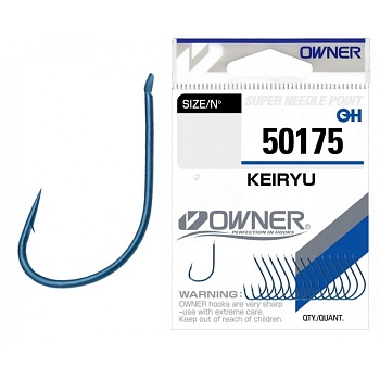 Крючок OWNER Keiryu blue №10 15шт