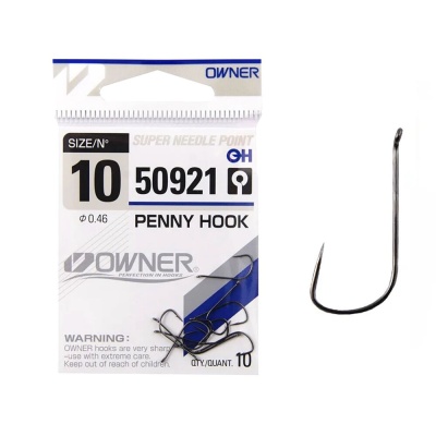 Крючок OWNER Penny Hook BC №8 10шт