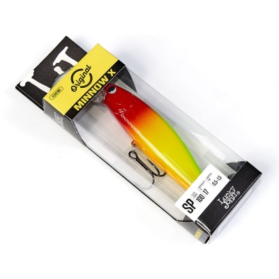 Воблер Lucky John Original MINNOW X 100SP 17гр, 0-1,5м, S59