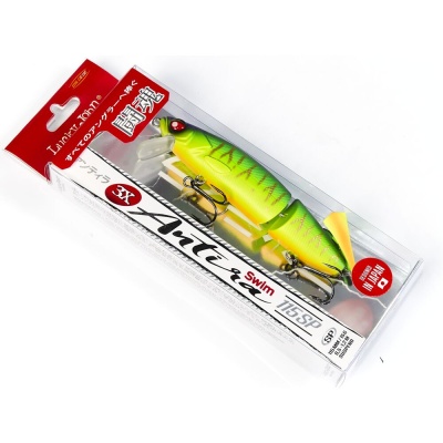 Воблер Lucky John Pro Series ANTIRA SWIM 115SP, 15гр, 0-1,2м, 301